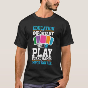 Brettspiel Funny Gaming Players Schachbrett Wettbe T-Shirt
