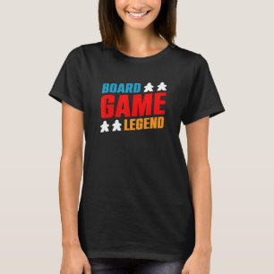 Brettspiel Legende Funny Game Night Board Games T-Shirt