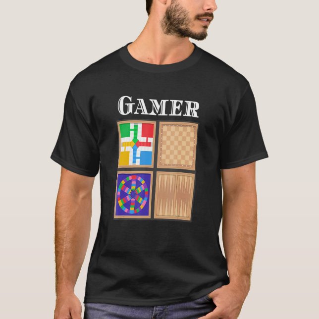Brettspiel-Night-Board-Party-Spiele T-Shirt (Vorderseite)
