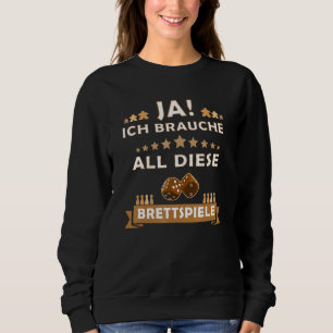 Brettspiel Suchti Kenner Spiel Experte Spiel Eur Sweatshirt