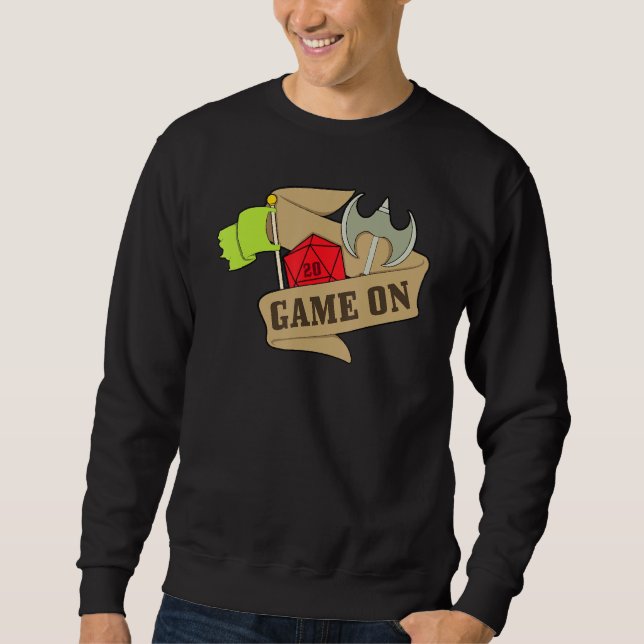 Brettspiel Sweatshirt (Vorderseite)