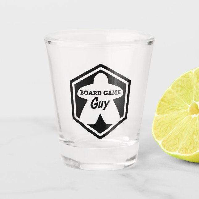 Brettspiel-Typ-Shootglas Schnapsglas (Vorderseite)