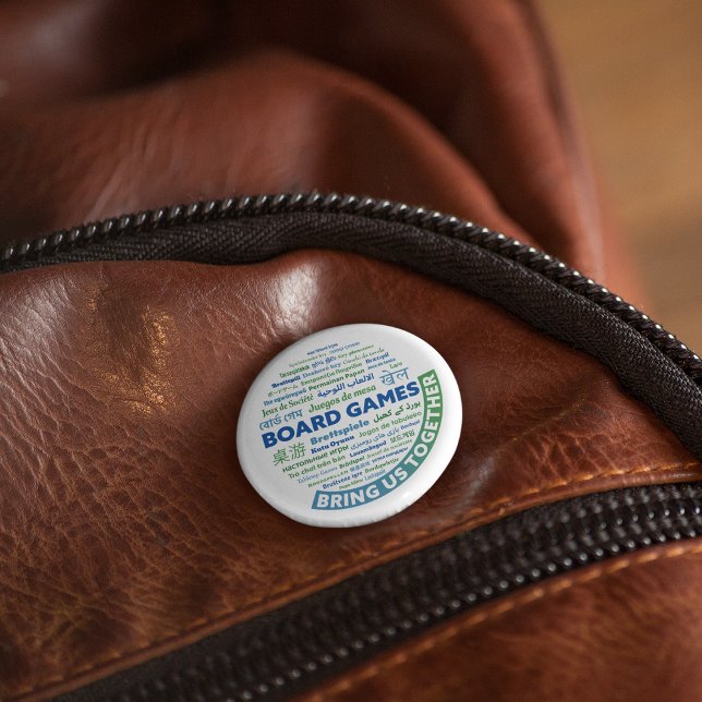 Brettspiele bringen uns zusammen button (Von Creator hochgeladen)