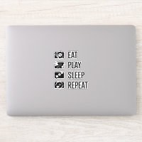 Brettspiele, die sich wiederholen, Vinyl Sticker