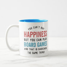 Brettspiele ist Happy Funny Board Games Lover