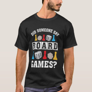 Brettspiele Nerd Gamer Schach Liebhaber Funny T-Shirt