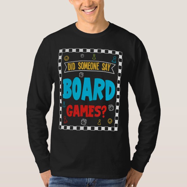 Brettspiele T-Shirt (Vorderseite)