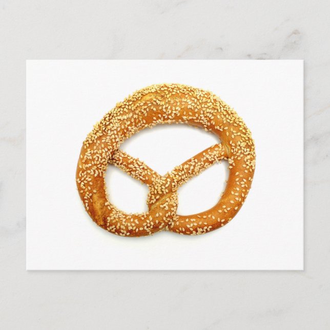 Bretzel Postkarte (Vorderseite)