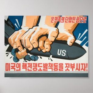 Breush U.S. versucht, einen nuklearen Krieg zu pro Poster