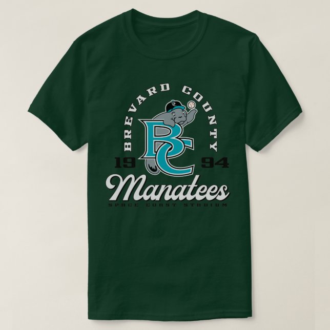 Brevard Landkreis Manatees T-Shirt (Design vorne)