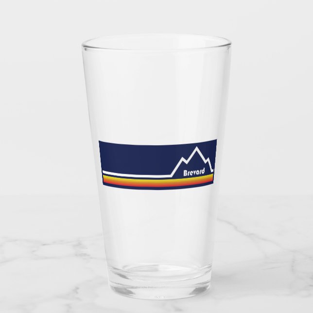 Brevard North Carolina Glas (Vorderseite)