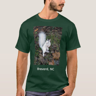 Brevard Weißes Eichhörnchen - Langarm T-Shirt