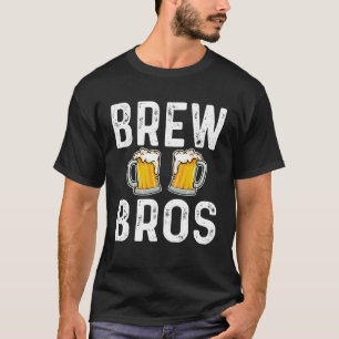 Brew Bros Group Club Matching Beer Drinker Zuhause T-Shirt