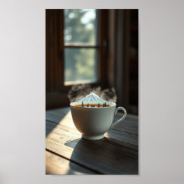 Brew Escape - ein Berg in meinem Cup Poster