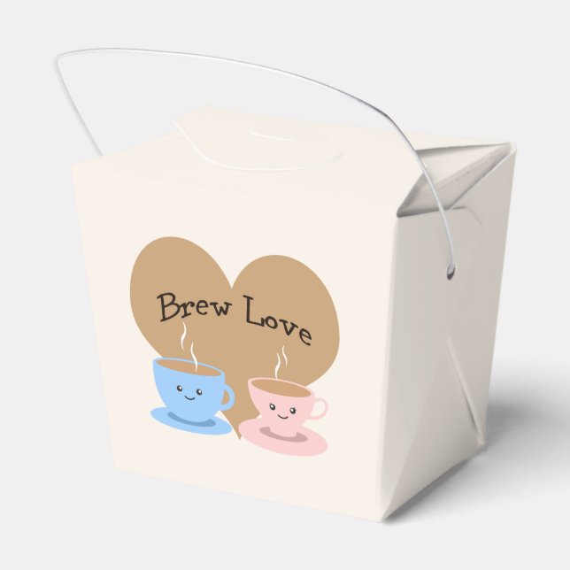 Brew Liebe! Kaffeemugs Geschenkschachtel (Rückseite)