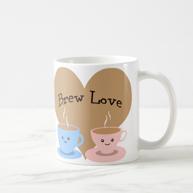 Brew Liebe! Kaffeemugs Tasse (Rechts)