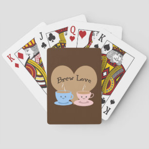 Brew Liebe! Kaffeetassen Spielkarten