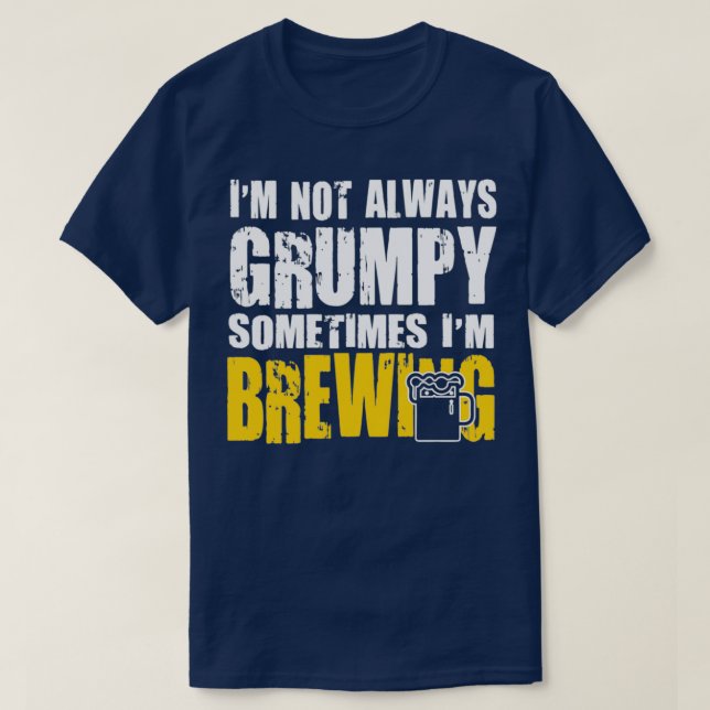 Brew Lover Funny Gift Brewers Design T T-Shirt (Design vorne)