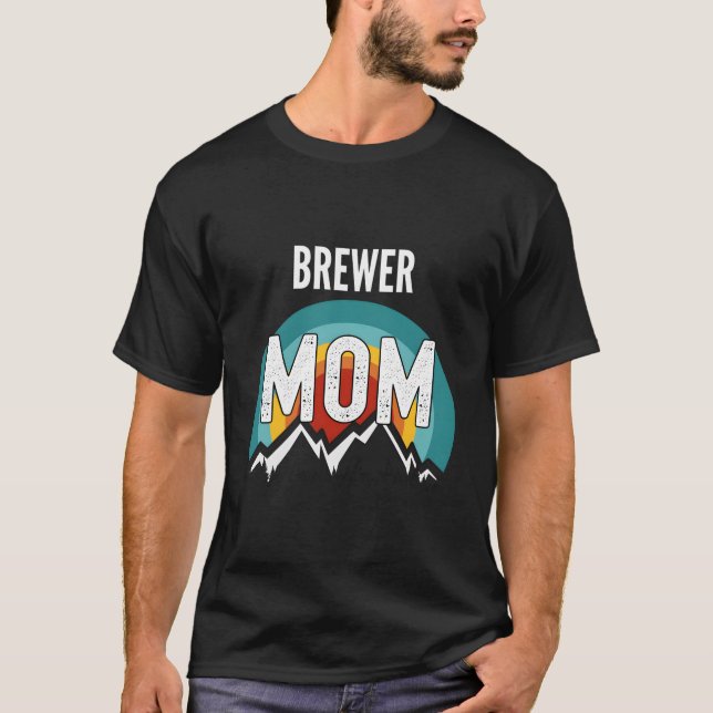 Brewer Mom Mothers Day 2021 T-Shirt (Vorderseite)