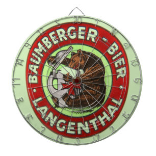 Brewerie Baumberger Langenthal, die Schweiz Dartscheibe