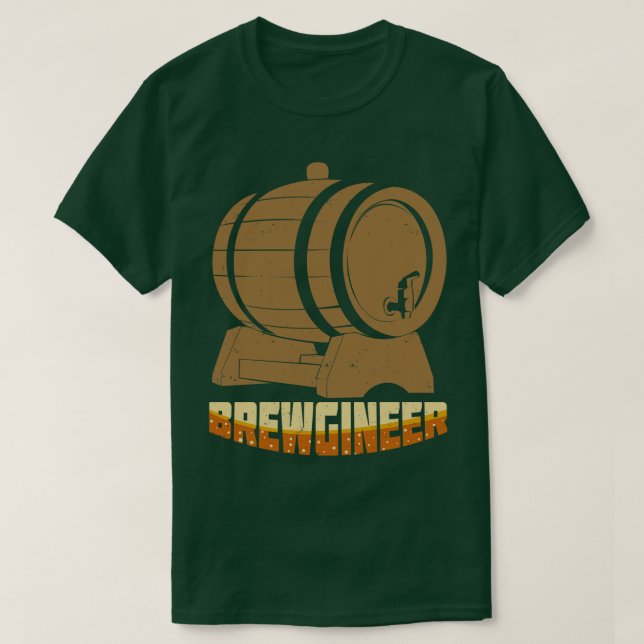 Brewginee, hausgemachte Braubierspende T-Shirt (Design vorne)