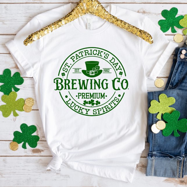 Brewing Co. Irish Pub St. Patrick's Day T - Shirt (Von Creator hochgeladen)