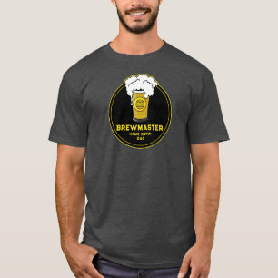 Brewmaster Beer Zuhause-brew Vater T - Shirt