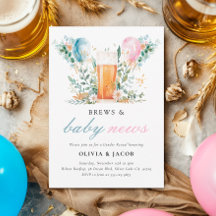 Brews & Baby News Gender Reveal Party
