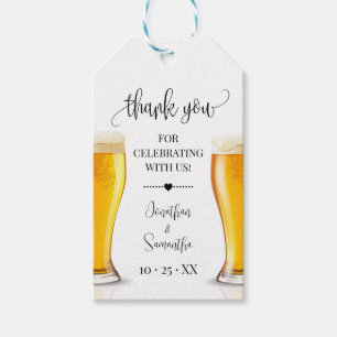 Brews Bevor ich tue, bevorzugen Tag Minimalistisch Geschenkanhänger