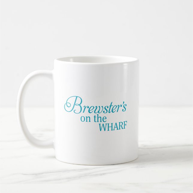 Brewster auf der Wharf-Tasse Kaffeetasse (Links)