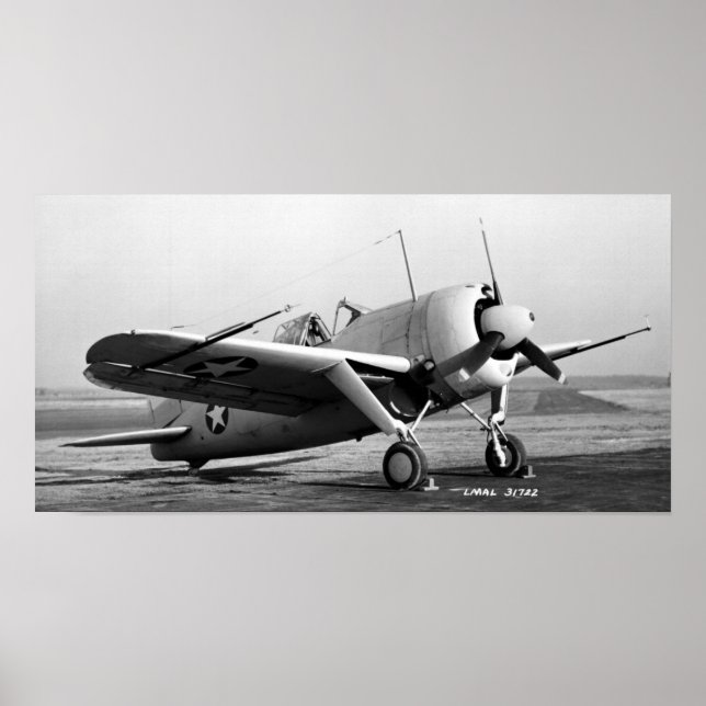 Brewster Buffalo F2A-2 Poster (Vorne)
