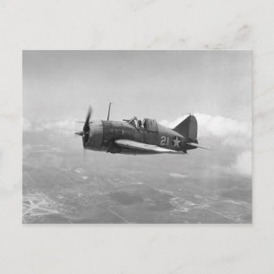 Brewster Buffalo Postkarte