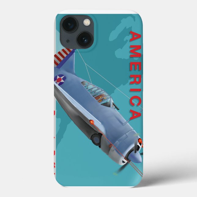 Brewster Büffel iPad Fall Case-Mate iPhone Hülle (Rückseite)