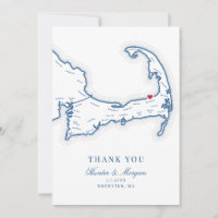 Brewster MA Cape Cod Map Wedding Foto