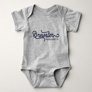 Brewster Massachusetts Baby Bodysuit Baby Strampler