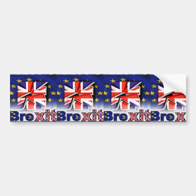 Brexit Autoaufkleber (Vorne)