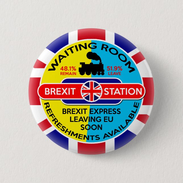 Brexit Button (Vorderseite)