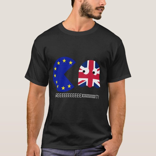 Brexit der europäischen Gewerkschaft T-Shirt (Vorderseite)
