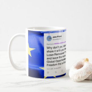 Brexit fördert Philosophie-Tasse Kaffeetasse