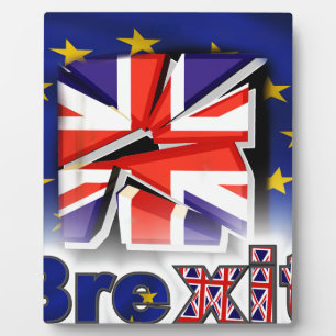 Brexit Fotoplatte