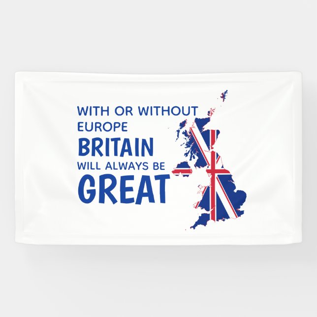 BREXIT GROSSBRITANNIEN EUROPA BANNER (Horizontal)