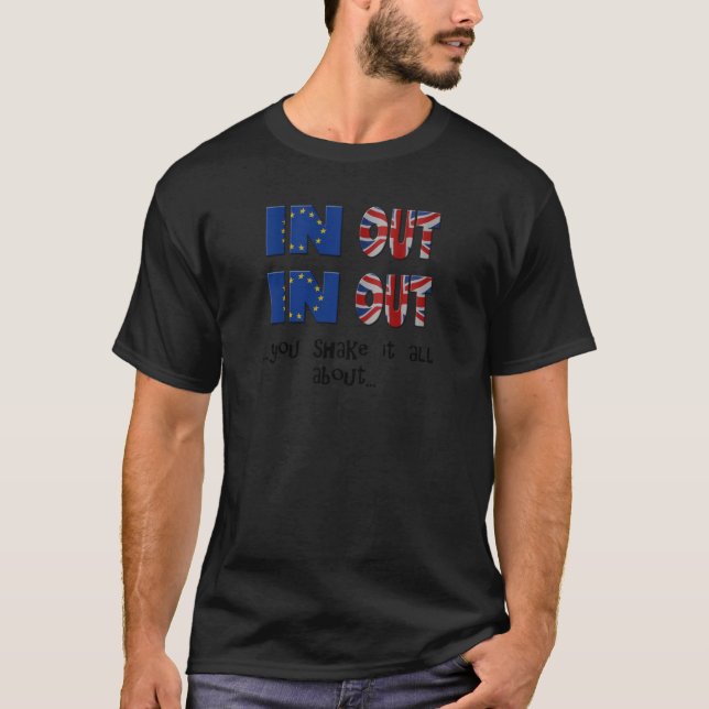 Brexit-Schlupfschlüssel T-Shirt (Vorderseite)