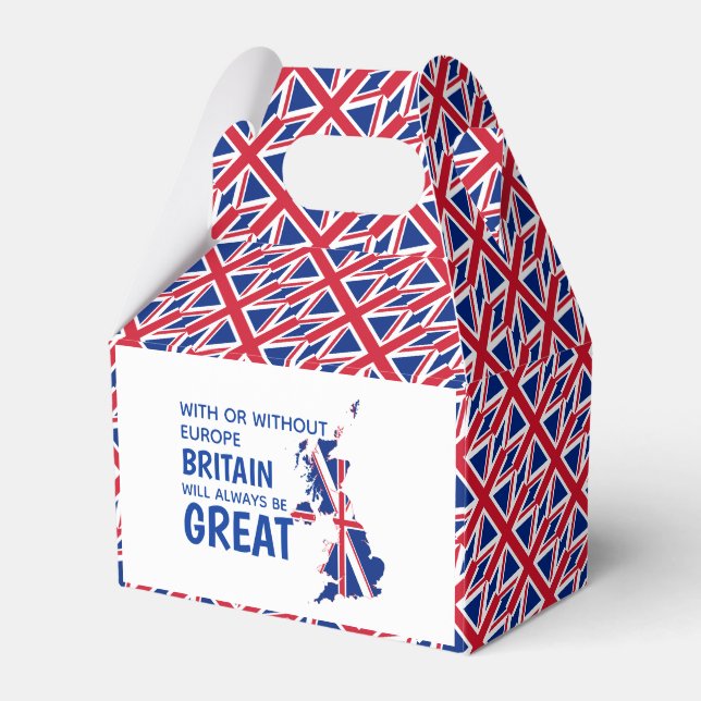 BREXIT Union Jack GREAT BRITAIN Europa Geschenkschachtel (Vorderseite)