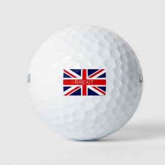 BREXIT UNION JACK - HOCHWERTIGES BILD GOLFBALL