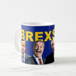 BREXSHIT, lustige AntiBrexit Referendummitteilung: Kaffeetasse