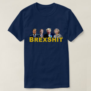 BREXSHIT, lustige Botschaft gegen den Brexit: T-Shirt