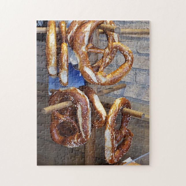 Brezel, bitte! Puzzle, 28 cm x 36 cm, 252 Teile Puzzle (Vertikal)