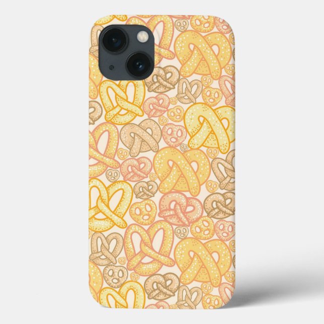 Brezel-Muster Case-Mate iPhone Hülle (Rückseite)