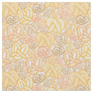 Brezel-Muster Stoff