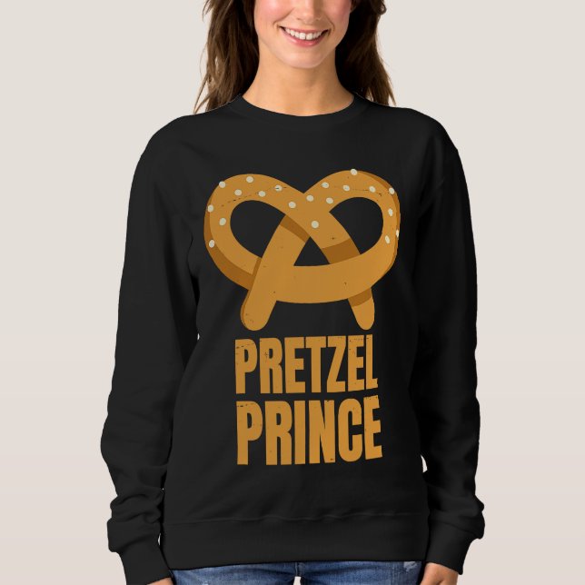 Brezel Prinz  Deutsche  Bayerisch  Essen  Für Männ Sweatshirt (Vorderseite)